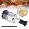1PC Stainless Steel Garlic Cutter Onion Chopper Hand Pressure Garlic Presses Machine Tomato Crusher Fruit Vegetable Kitchen Tools
