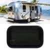 20 X 12 Inch RV Push Out Window with Hydraulic Support Rod Fixing Frame Rainproof Rounded Corner for Campervan