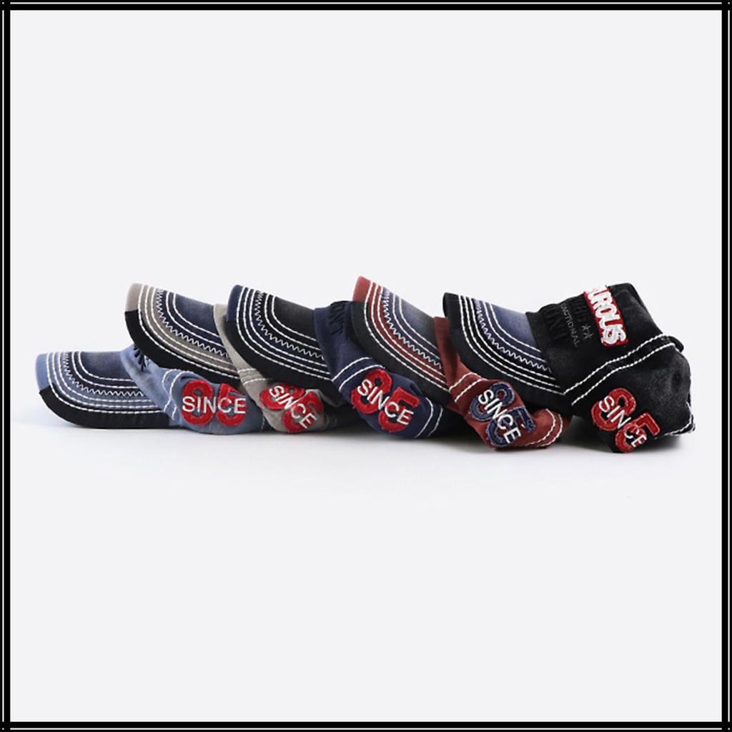 Casquette Chapeau Logo Lettre Anglaise Course Extérieur Femmes Hommes CA739 [Croc Blanc] (Marine)