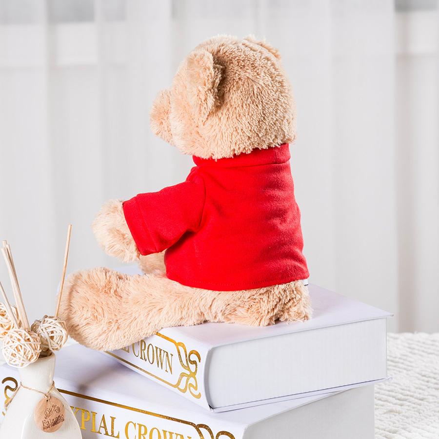 

Плюшевая игрушка-мишка с надписью «Я люблю тебя», плюшевый мишка со съемной футболкой, подарок для детей, 11 дюймов