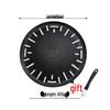 Wuhe Korean Style Round Hammered Aluminum Alloy Grill Pan