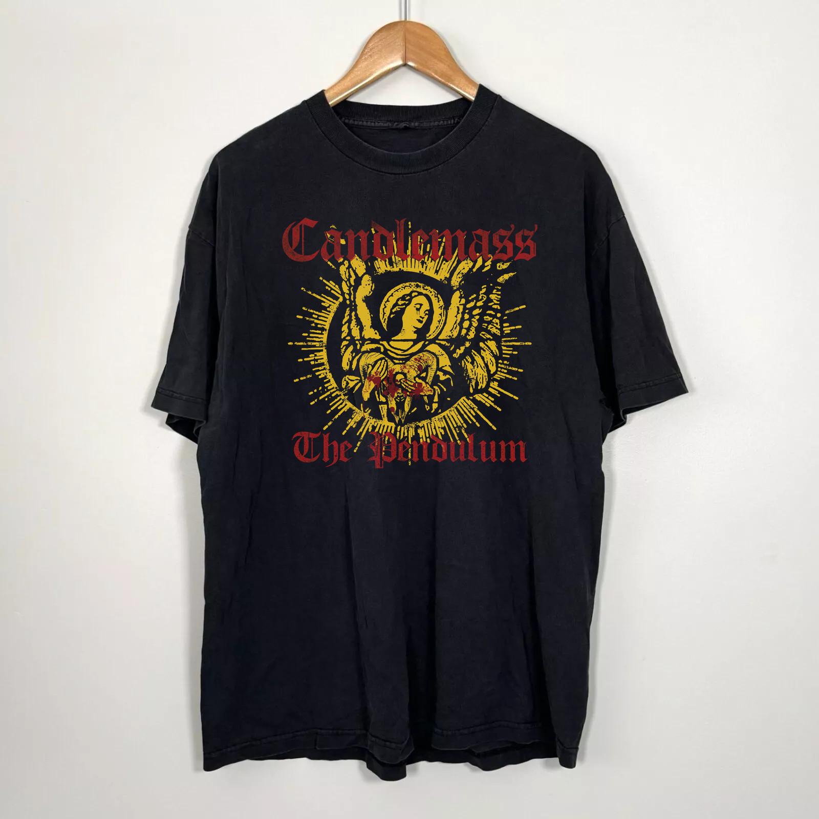 Collection Candlemass The Pendulum T Shirt Black Size S to 5XL BT888 Unisex T-Shirt S
