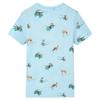 T-shirt pour enfants mélange bleu clair 92/104/116/128/140