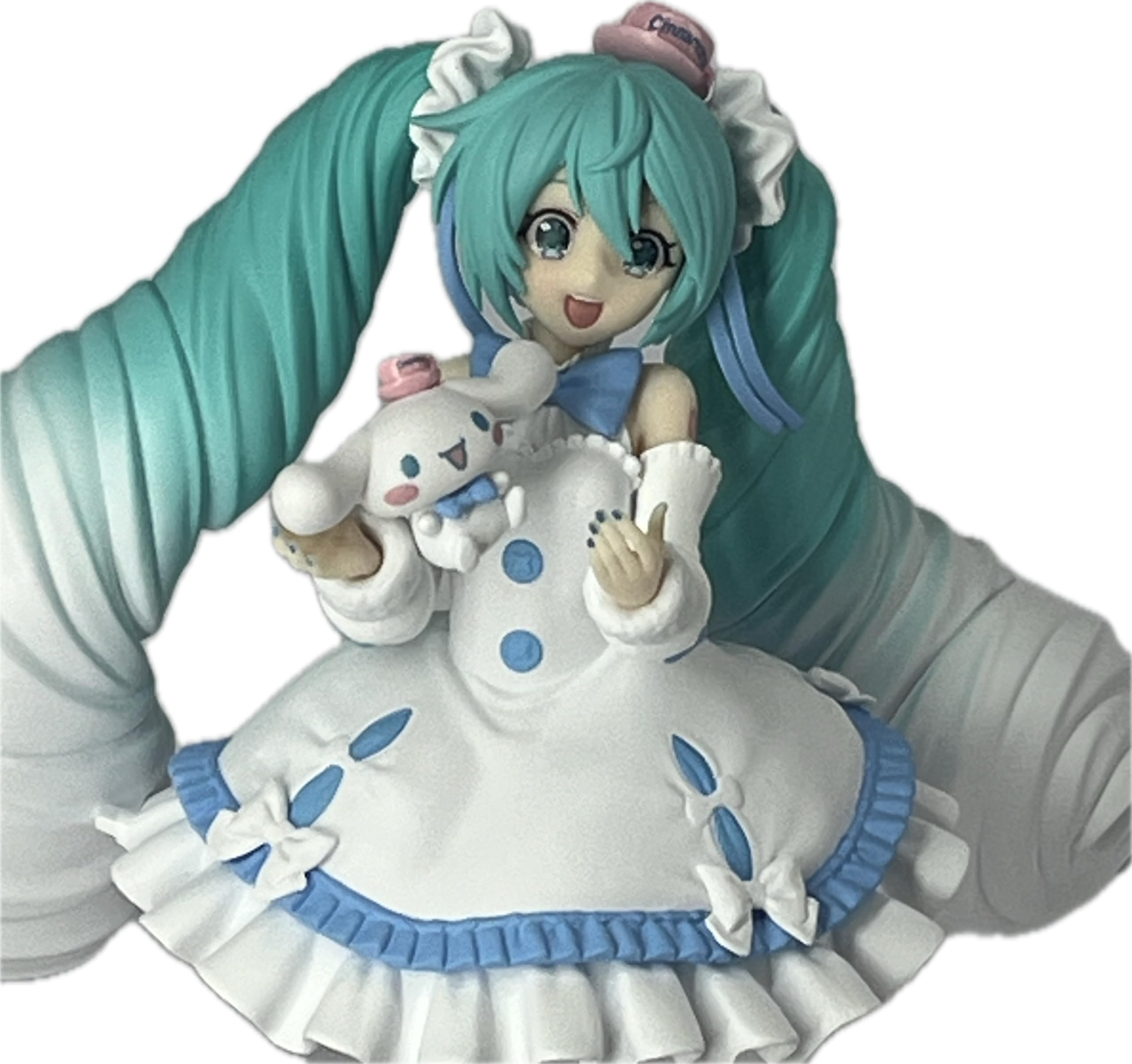 

luminasta Cinnamoroll x Miku White Dress Figure [Official]