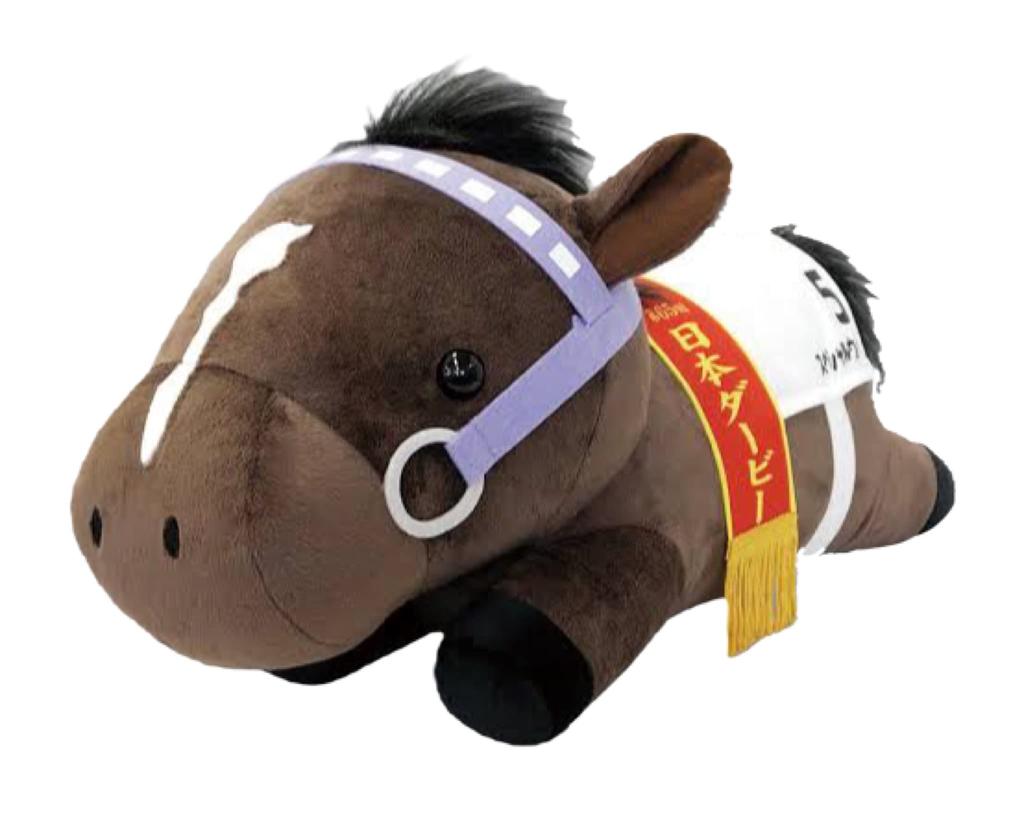 SK Japan Character Fancy Division (skjapan characterfancy section) Thoroughbred Collection Lying Down Big Plush Toy, Approx. 36cm (Special Week)
