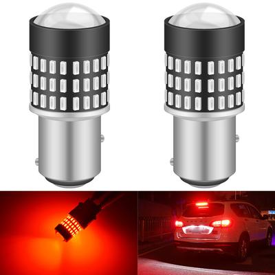 2x 1157 P21/5W BAY15D Led Brake Lights Stop Bulb Diode Tail Lamp High Power For Renault Megane 3 2 4 Scenic Clio Captur Fluence