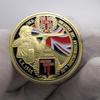 US Military, Maple Leaves, Normandy Landing Commemorative Coins, Lucky Sniper Gold Coins, Collectible Coins, Colored Coins