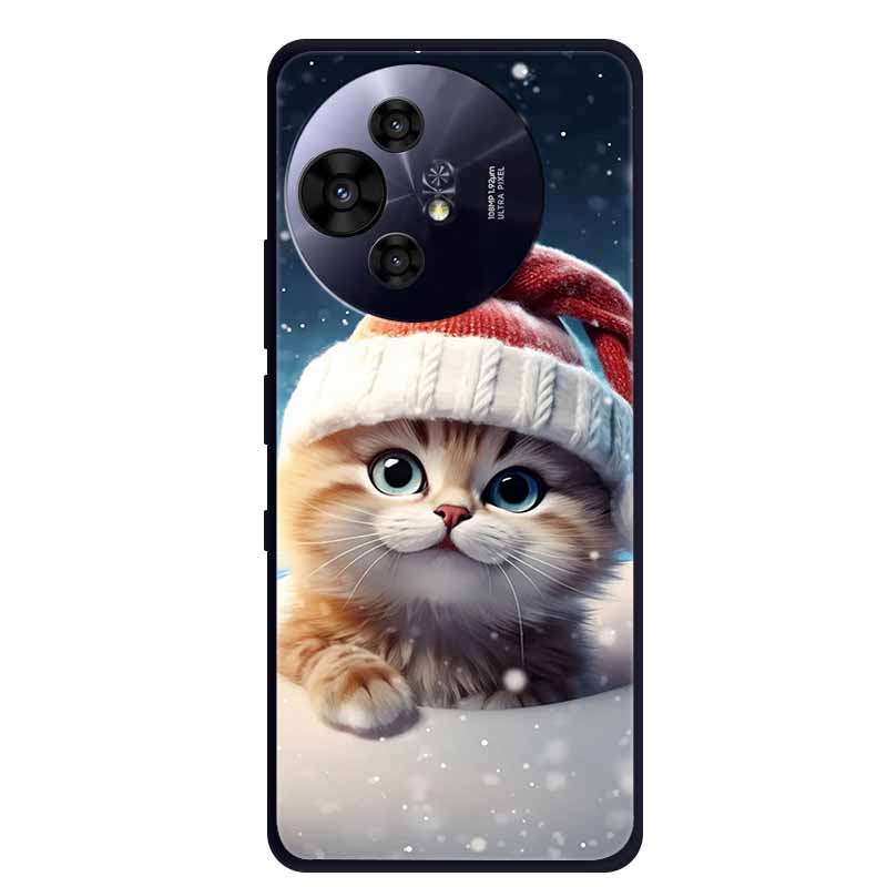 Pro pouzdro na telefon TCL 50 Pro NxtPaper Černé silikonové měkké TPU pouzdro Pro TCL 50 Pro NxtPaper 5G Zadní kryt Pouzdro 6.8" Coque Odolné proti nárazům