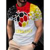 Casual Loose Versatile Crew Neck Men's Top Short Sleeve Fashion T-Shirts Men’s