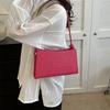 Chic Casual Small Square Bag Elegant Crossbody Purse For Women In Various Colors Including Black White Green And Orange