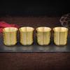 1Pcs Auspicious Brass Tea Cup 6cm Baifu Cup Durable Tea Mug Cornucopia  Desktop Ornament