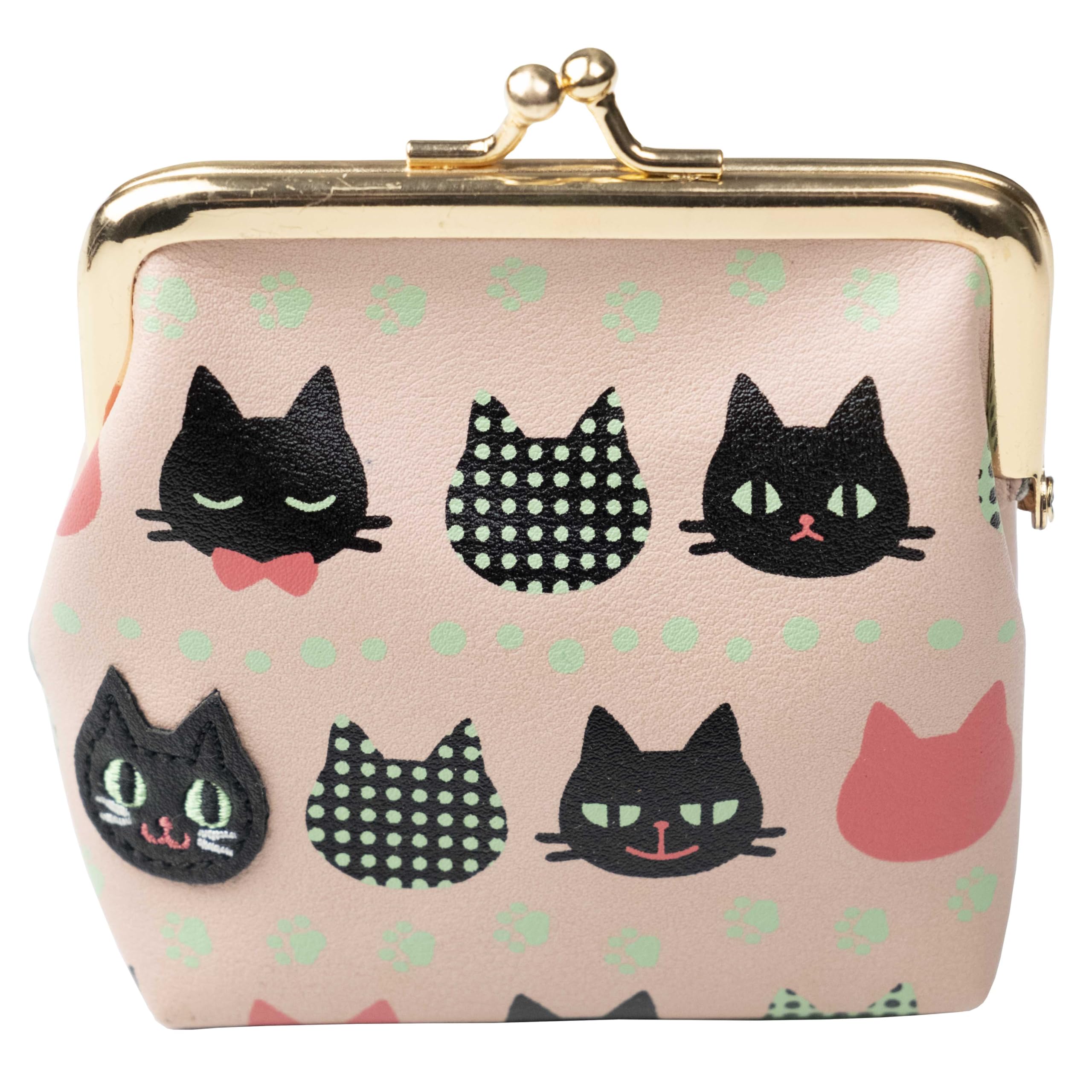 

Милый кошелек с принтом кошки, Кошелек, Пеналы, Сумка (розовый)