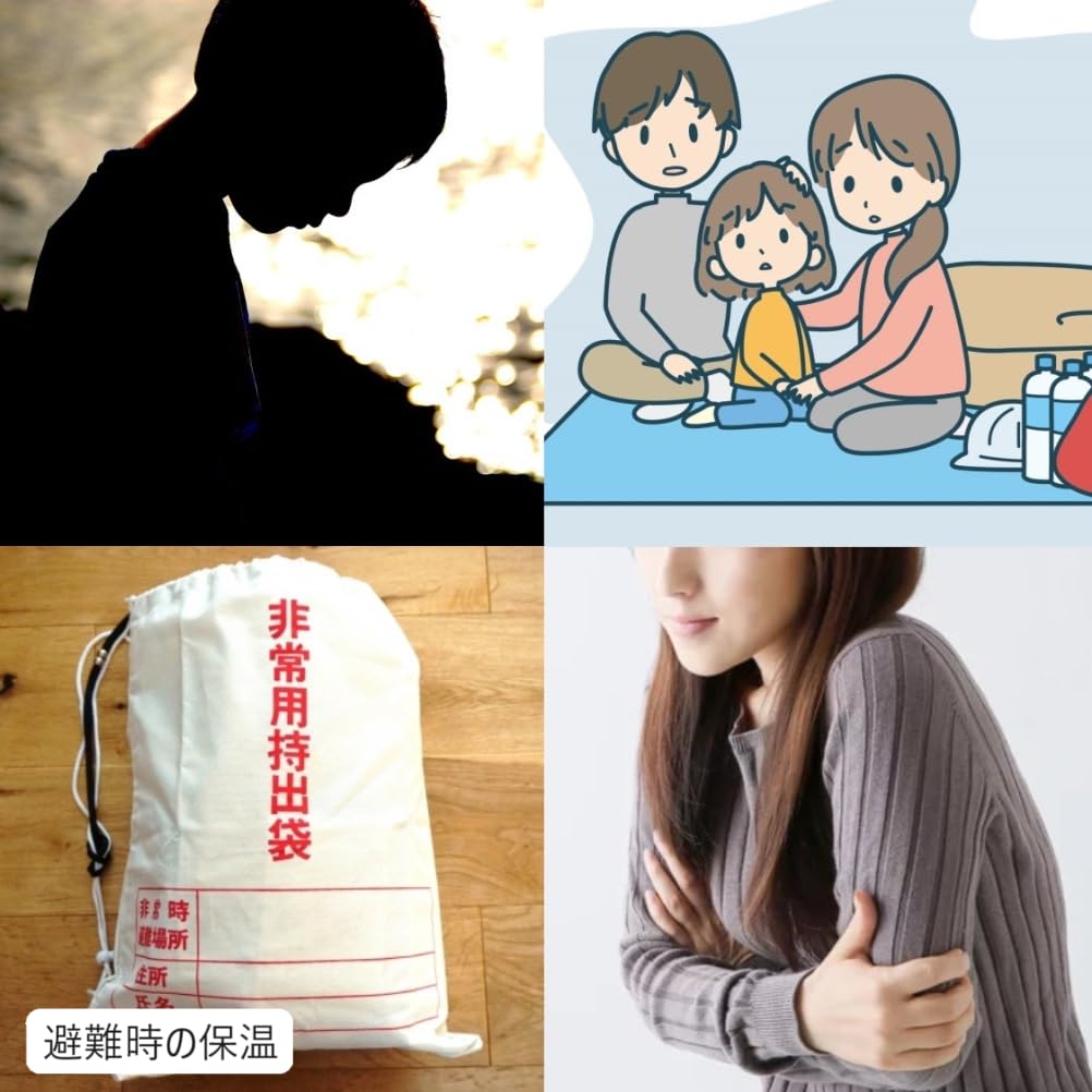 For Emergencies and Watching a Versatile Aluminum Sheet with Outstanding Heat Retention and Waterproof Disaster Prevention 130cm X Silent Type of