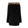 Ladies   Coat Womens Winter Warm Thick Long Jacket Hooded Overcoat