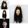 Halloween Haunted House Scene Decor Latex Filled Head Prop For Party And Bar Setup