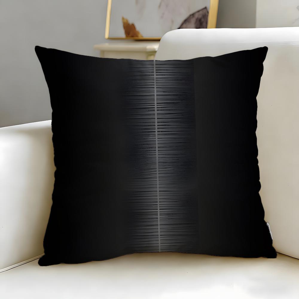 Argyle Texture Cushion Cover Soft EasyWash Pillow Case Versatile for Couch Bed Travel and Office