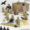 Sirius Commando 8130 Military Miniature Motorcycle Weapon Children Assembled Building Block Toy