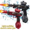 Led Light Emitting Electric Water Gun Toys Children Automatic Sensor Lights Water Pistol Summer Outdoor Beach Pool Toy