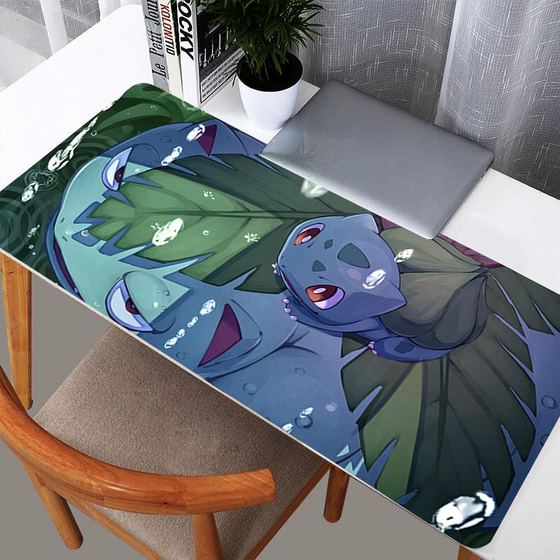 Kanto Pokemon Squad Large Mouse Pad Pikachu Charizard Bulbasaur Eevee Desk Mat