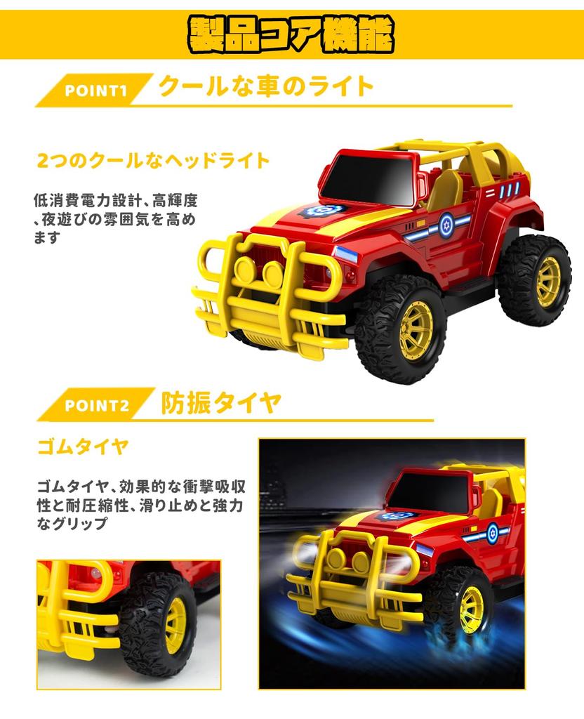 120 Scale Remote Control Jeep Off-Road Car Toy for Kids, Electric RC Car, Perfect for Girls and Boys, Birthdays, Children's Day, and Christmas