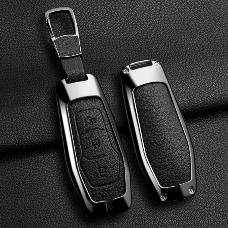 Car Key Case Suitable For Ford Mondeo Mk3 Mk4 Mk5 Kuga F150 Ranger Explorer Focus Smax Cmax Mustang Car Key Protection Case