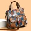 Retro bag, soft leather, fashionable fashion item, double pocket, single shoulder, diagonal cross bag
