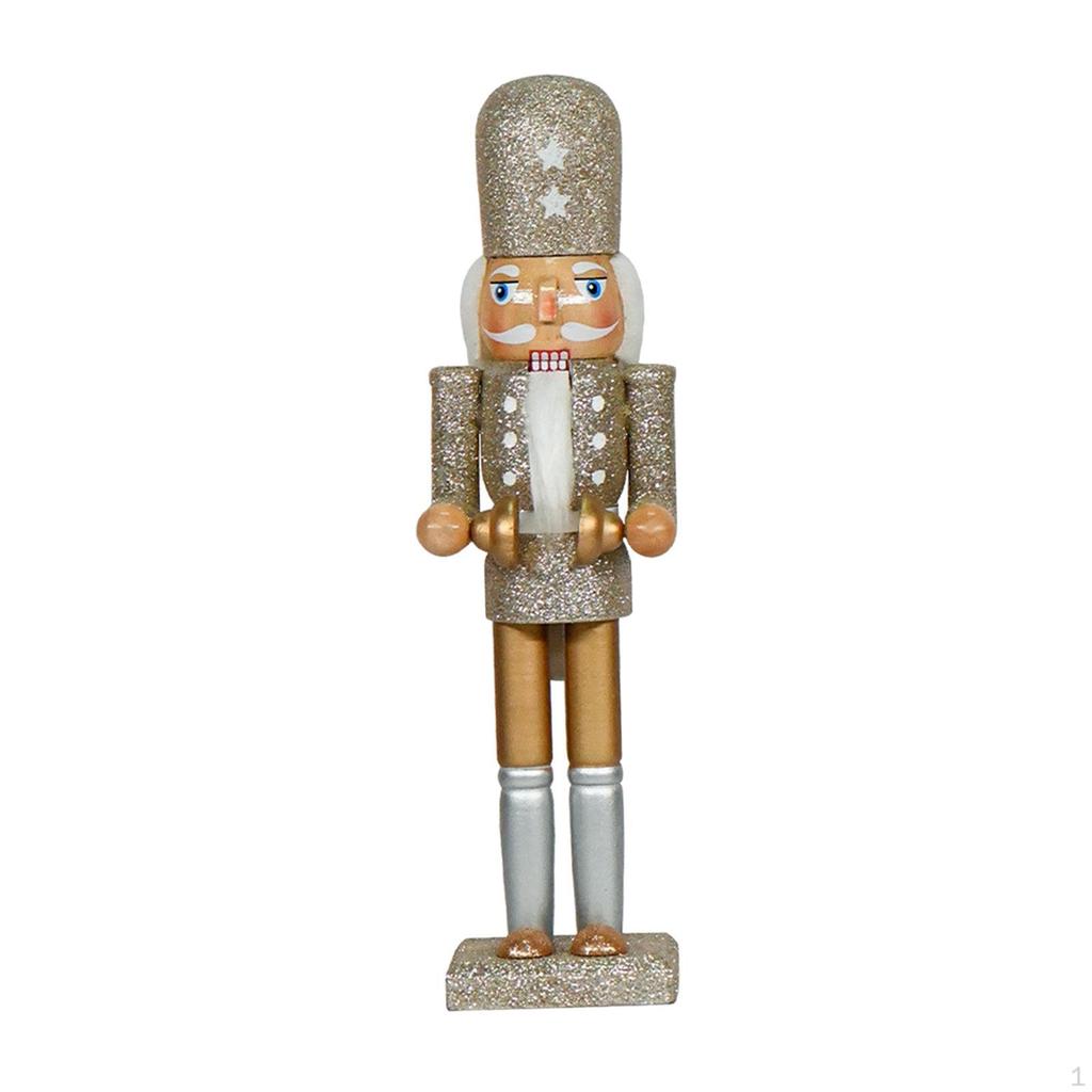 Figurine, King Craft Theme, Christmas Wooden Collectible Decor for Tree
