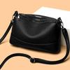 Mote Skulderveske For Kvinner Messenger Vesker Damer Allsidig PU Lær Høykapasitets Crossbody Vesker