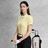 FILA Golf Series Comfortable Pullover Knitted Short Sleeve Golf Shirt Women tops A11W625103F-YE