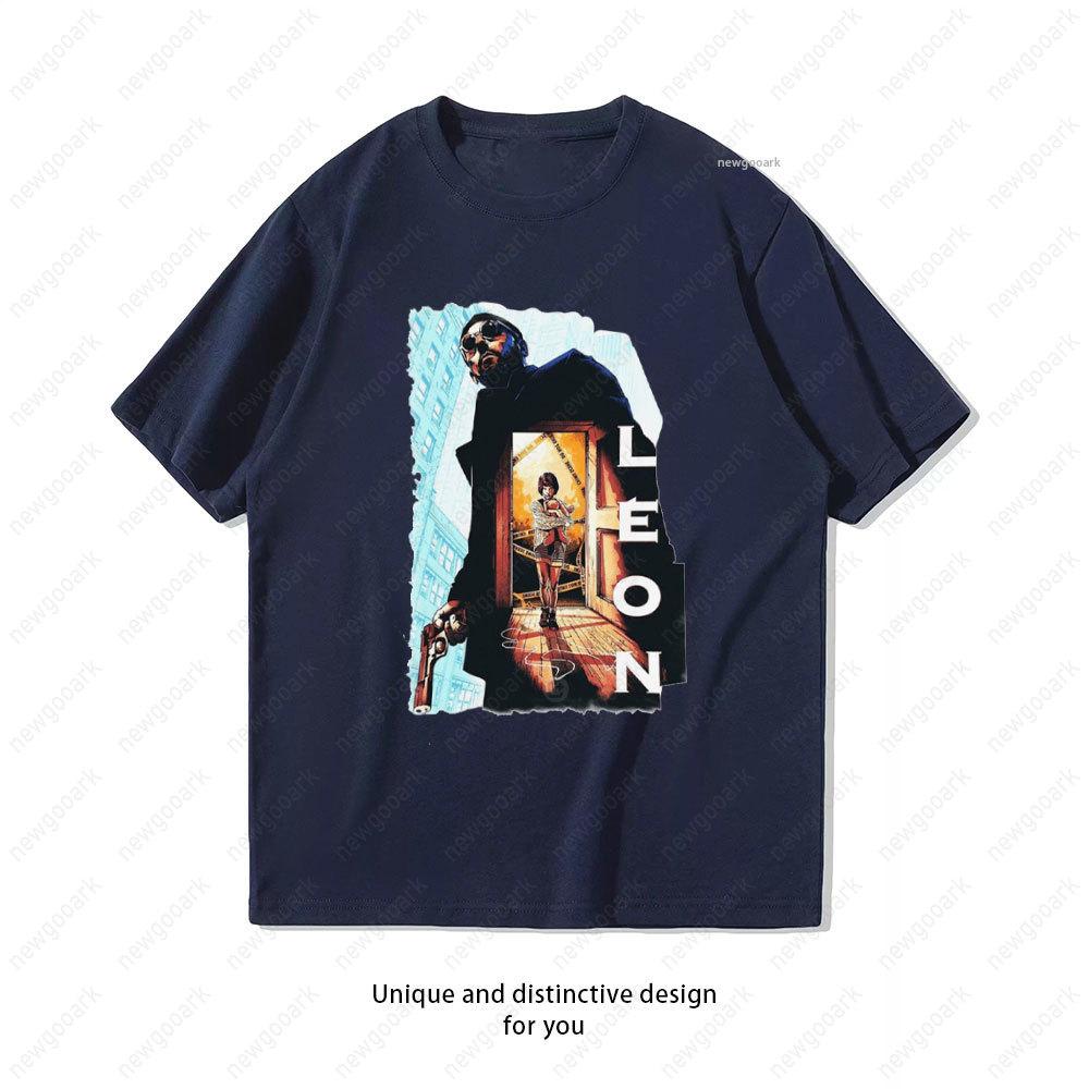 Leon The Professional T Shirt Women Unisex Casual Cotton Printed T Shirts Creative Streetwear Camisetas Tops Tee Shortsleev