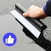 1PC Non-Scratch Soft Silicone Handy Squeegee Car Water Wiper Window Cleaning Scraper Film Scraper Car Accessories