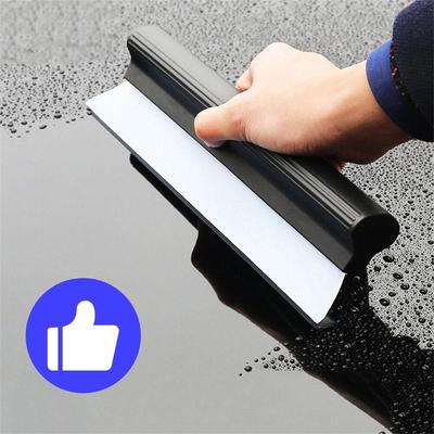 1 buc racletă la îndemână din silicon moale, fără zgârieturi, ștergător de apă pentru mașină, pentru curățarea geamurilor, racletă de peliculă, accesorii pentru mașină