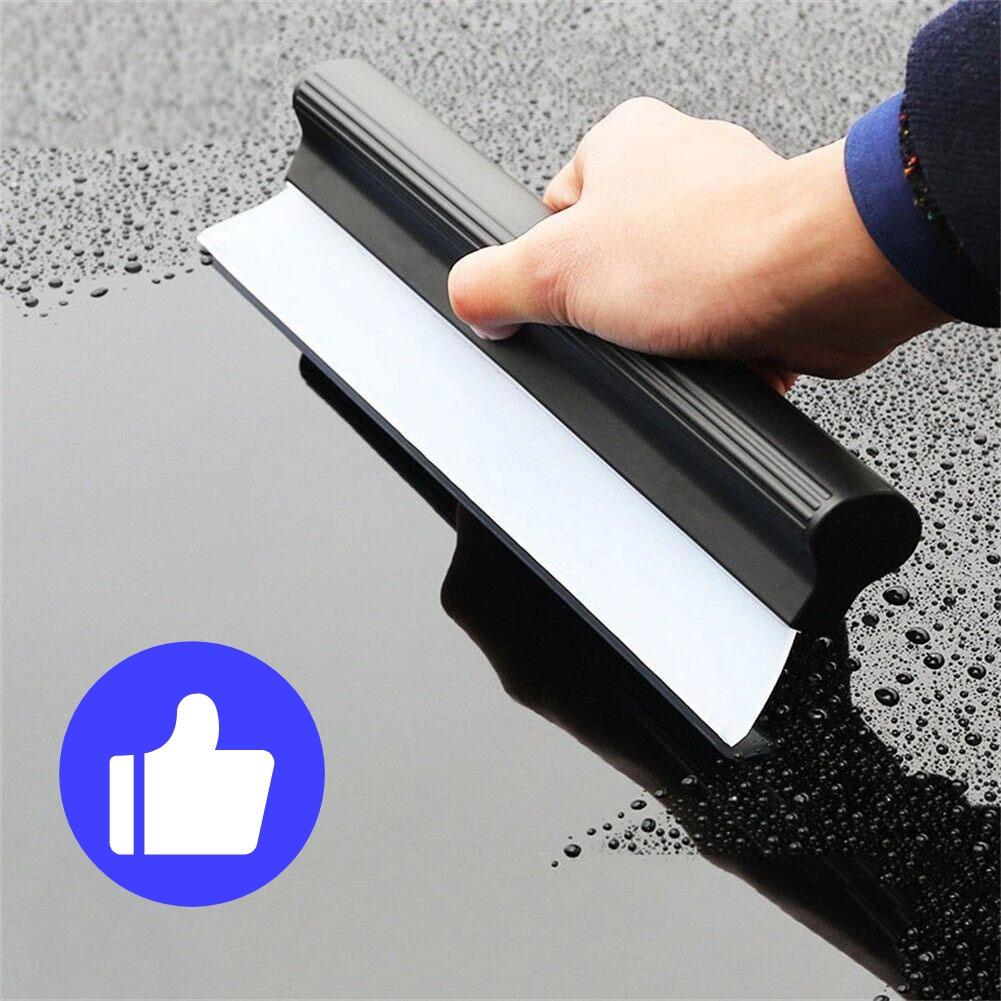 1PC Non-Scratch Soft Silicone Handy Squeegee Car Water Wiper Window Cleaning Scraper Film Scraper Car Accessories