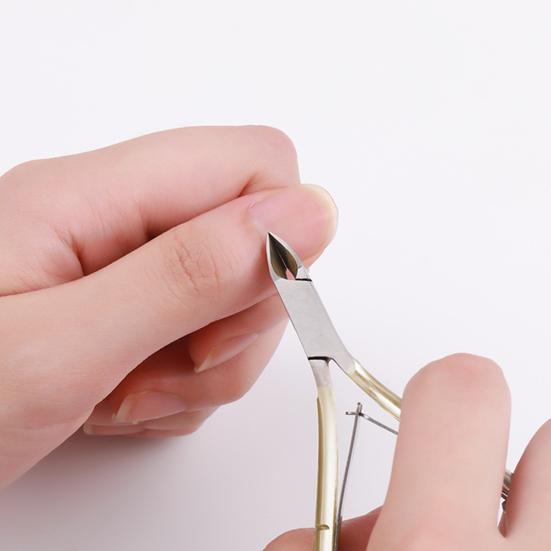 Practical Anti-rust Comfortable Grip Nail Cutter Stainless Steel Beauty Care Scissor Manicure Store Supply