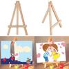 Children Mini Wooden Easel Artist Painting Name Card Stand Display Holder