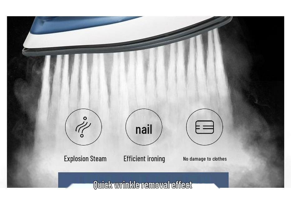 Handheld Steam Iron for Household and Dormitory