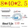 Galvanized Iron Flat and Square Washer Set - Thick, Enlarged, Extra Large, and Special Shapes