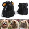 Lion Modelling Winter Autumn Pet Hat Wig Cap Hat Lion Mane Pet Cosplay Outfits Pet Costume