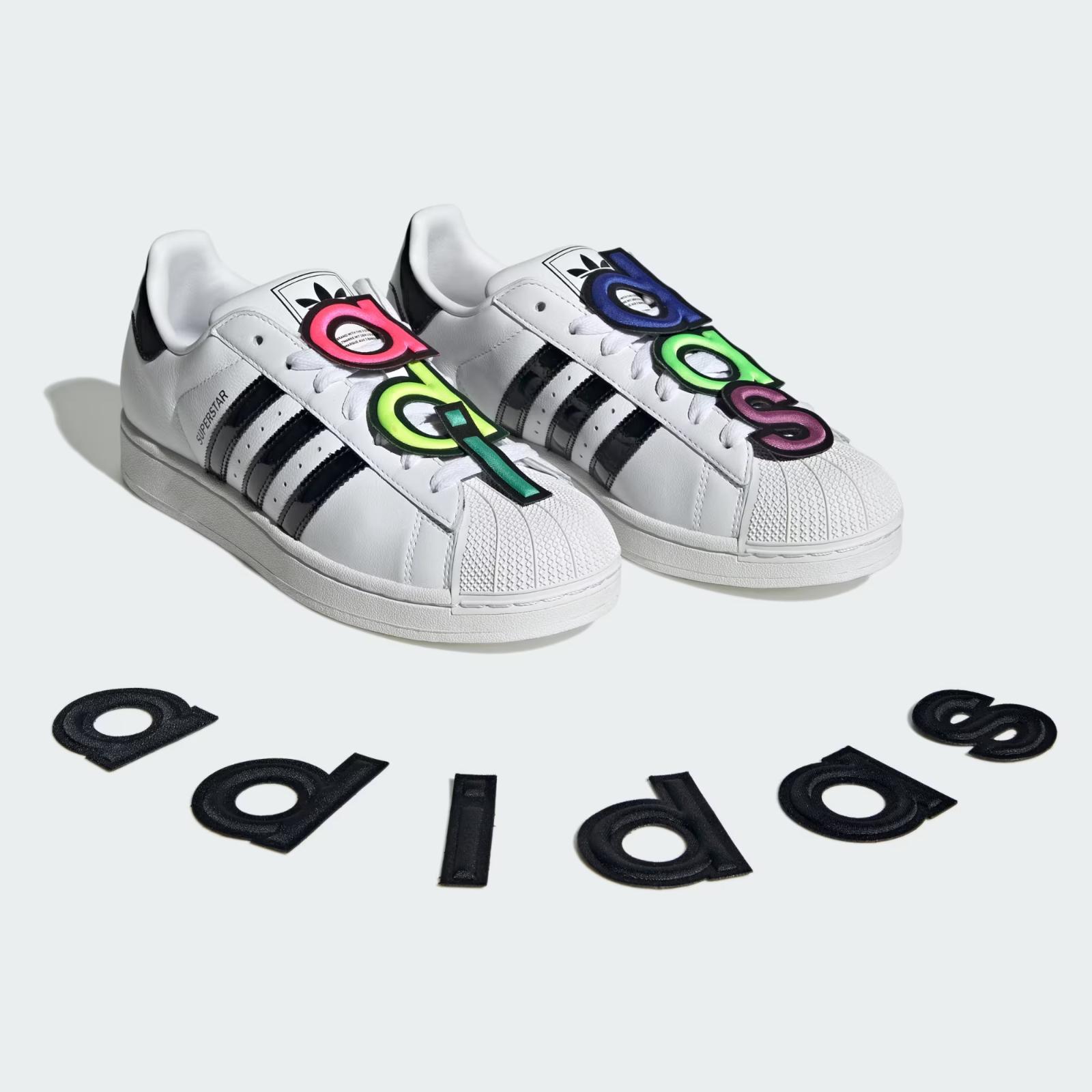 JR3584 Джереми Скотт A adidas Originals Superstar 2 Облачно-белый Основной черный(Мужской) 6.5