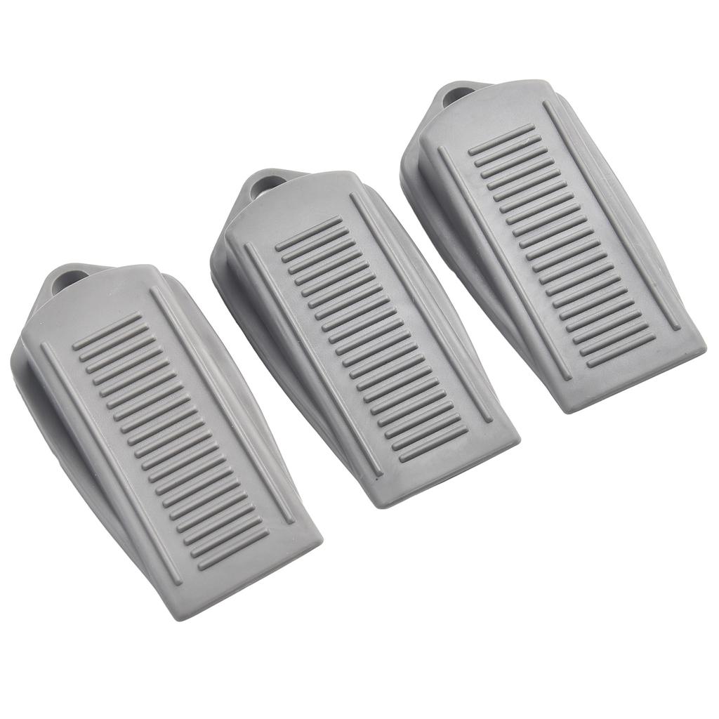 Door Stop Door Stopper Anti-collision Stopper Door Rear Retainer Reusable Shock Absorbent Wedge Doorstops Nail-free Waterproof
