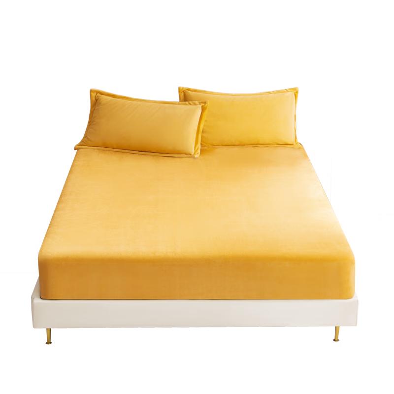 Jingdong Jingzao 220g Thickened Milk Velvet Anti-Static Mattress Protector 150x200cm
