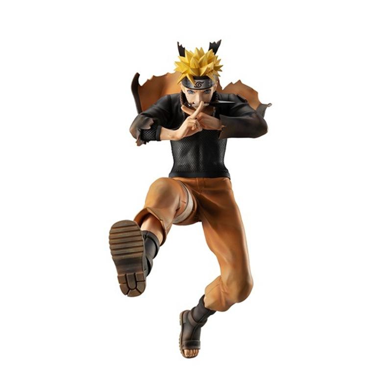 Naruto Shippuden Anime Figures GK Uzumaki Naruto Great Ninja War Action Figures PVC Model Toys Desktop Decoration Children Gift