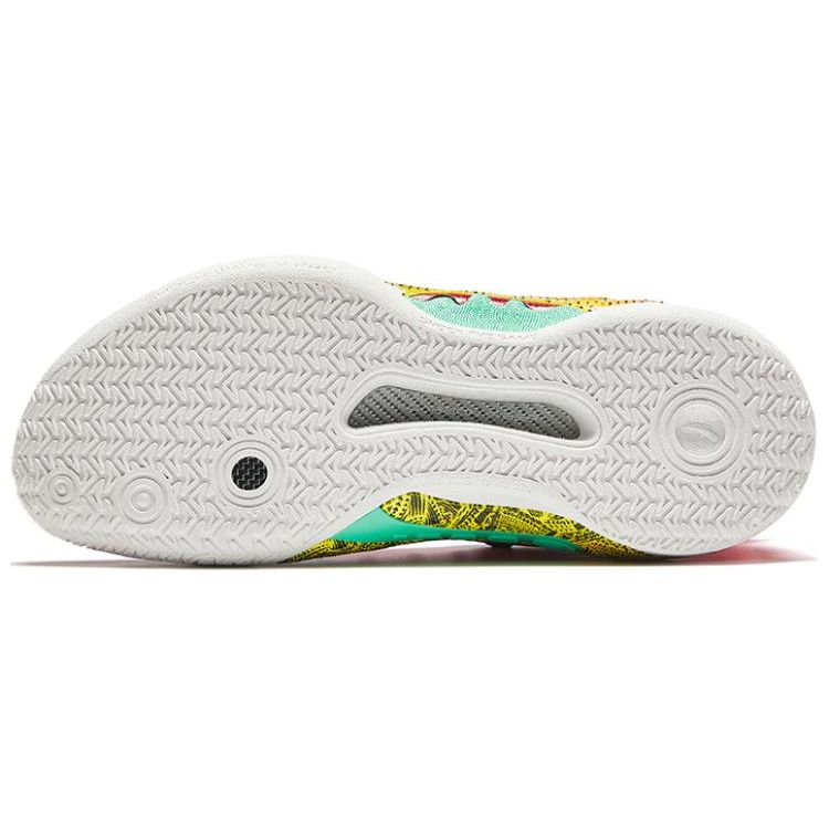 Anta Crazy Tide 5 Pro - Strength Comfortable Lightweight Shock Absorption Durable Low-Top Basketball Shoes Men sneaker Red 112411111S-3