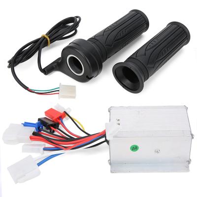 Controlador de Escovas 24V 250W Cabo Estendido Manípulo de Aceleração de Polegar Guidão de Bicicleta Elétrica