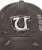 Uusoo Damage 6-Panel Ball Cap_ Washed Brown
