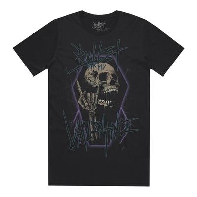 Authentic Bullet For My Valentine Thrash Skull T-Shirt S NEW