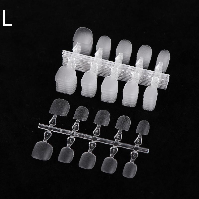 

100PCS For Kids Extension Manicure Tool Kids Press on Nails Coffin Shape Artificial Clear Fake Nail Tips