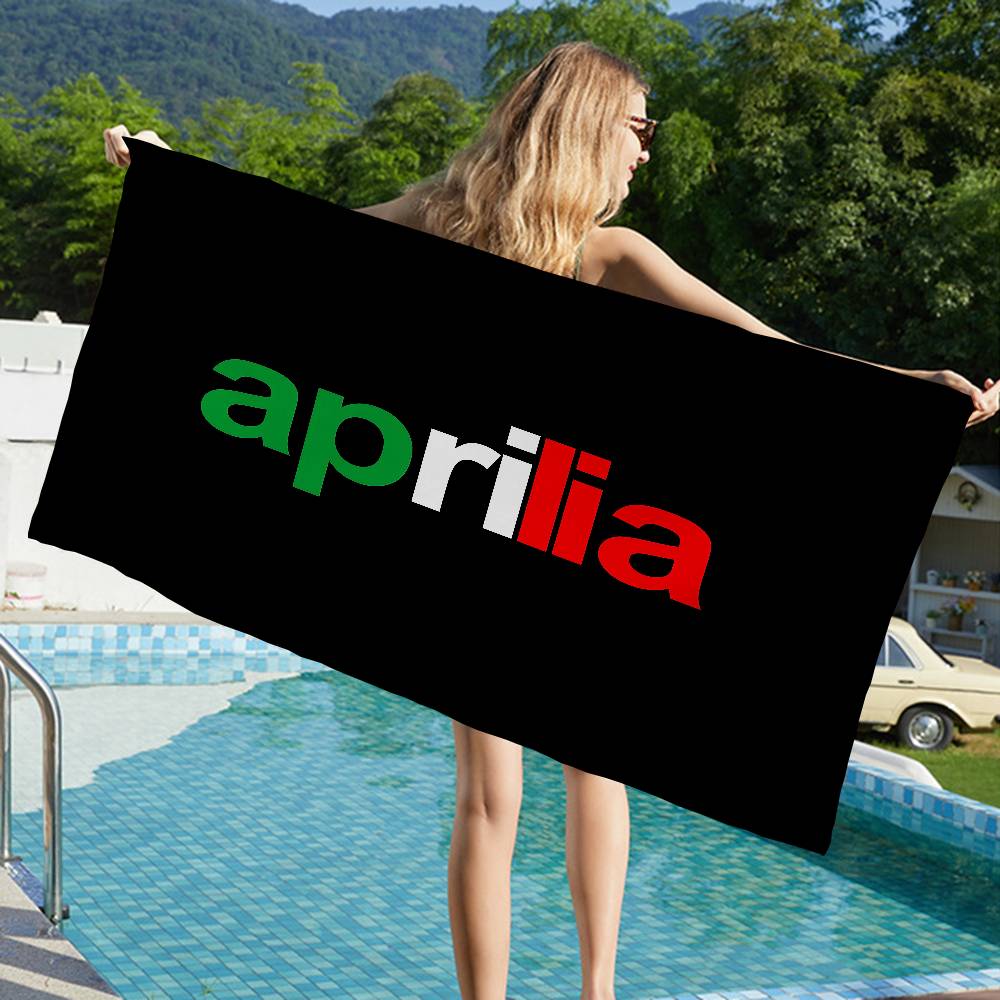 A-ApriliaS Motorcycles Microfiber Beach Towel Absorbent Quick Dry Soft Yoga Swimming Resort Mountain Climbing Towel
