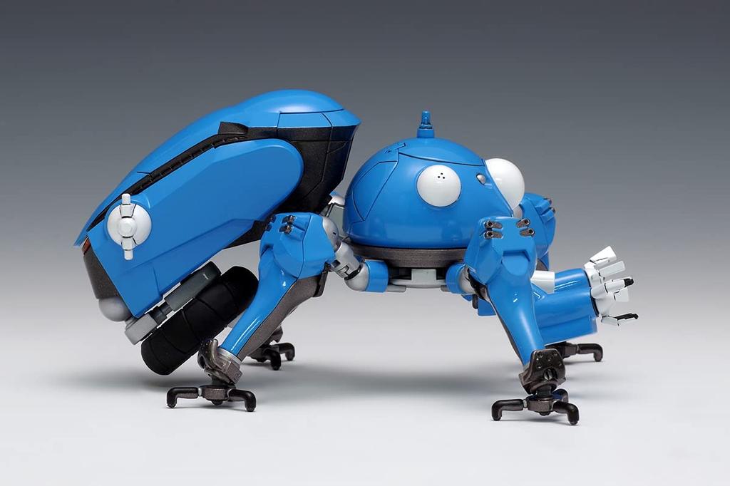Wave Ghost In the Shell SAC_2045 Tachikoma 2045 Ver. 1/24 Scale Pre-Colored Plastic Model Kit, Approximately 11cm Long (KK-052)