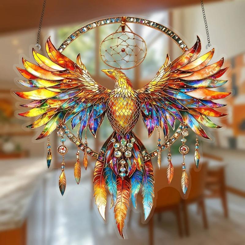 Acrylic Dream Catcher Series, Waterproof and Scratch-proof, Acrylic Indoor and Outdoor Atmosphere Decoration Pendant